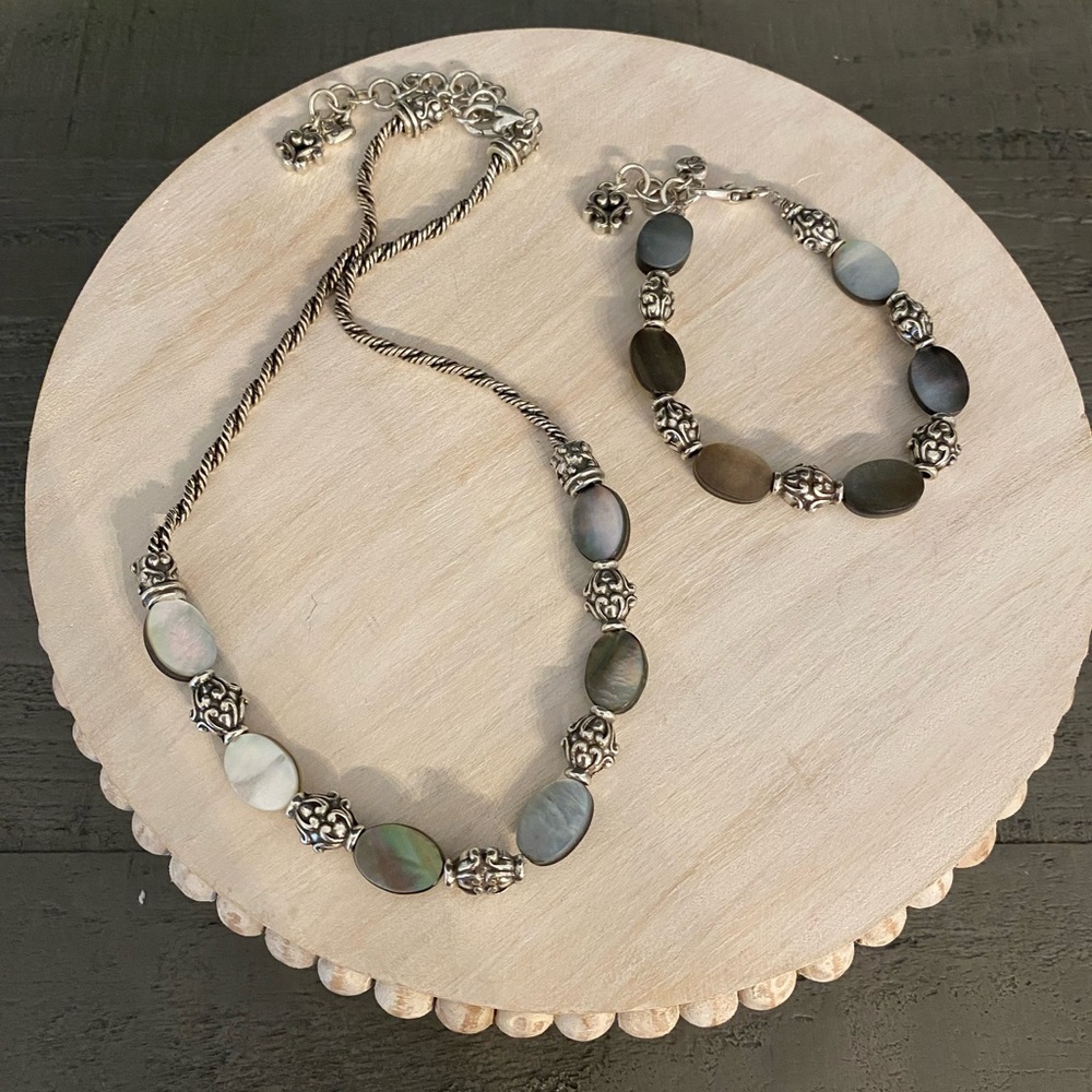 Brighton Elegant Necklace and bracelet Jewelry Set